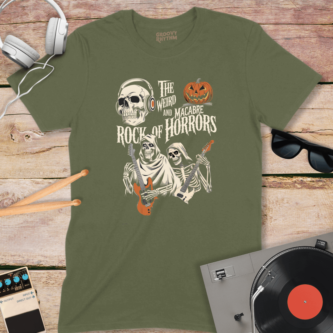 Rock of Horrors Halloween Tee