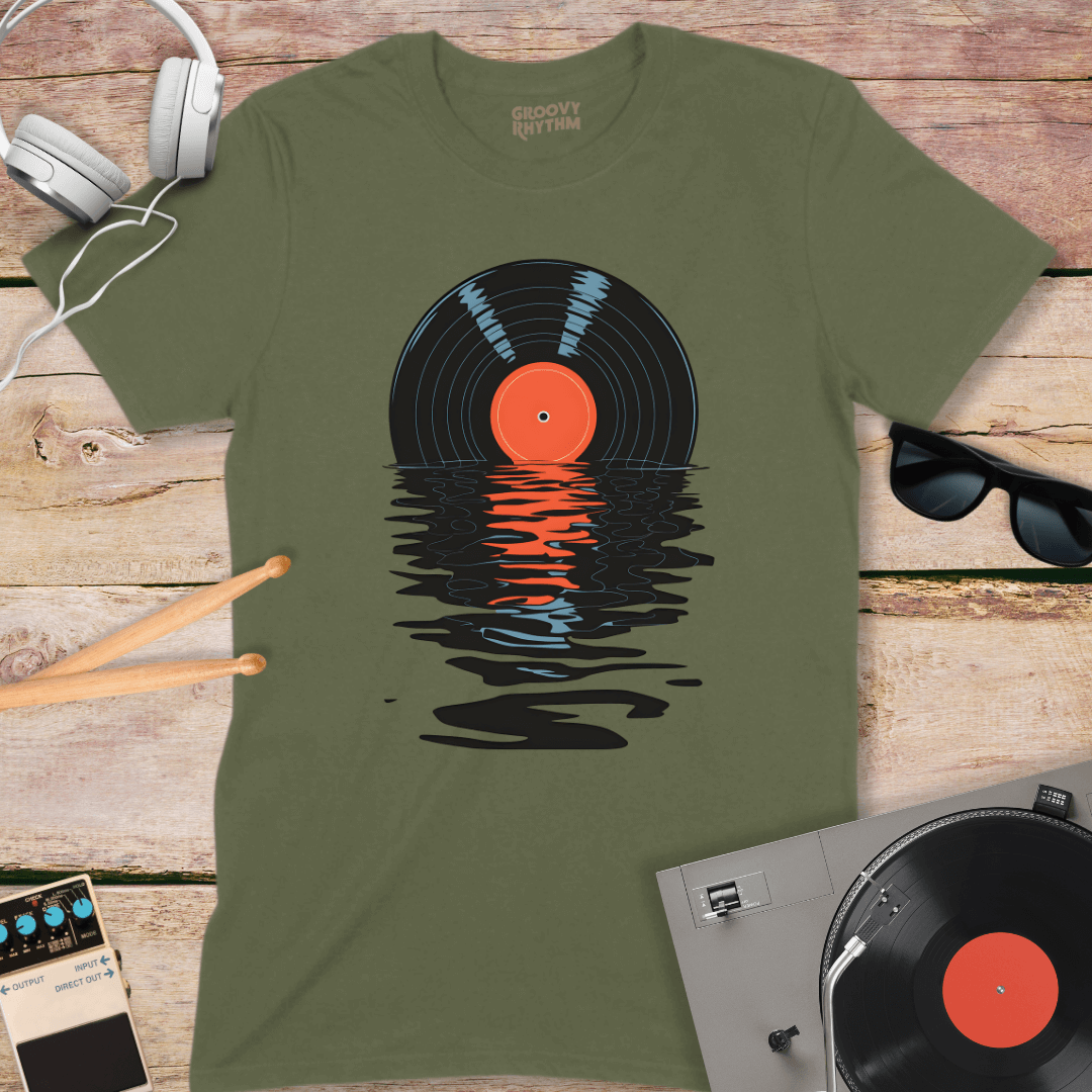 Vinyl Sunset Tshirt