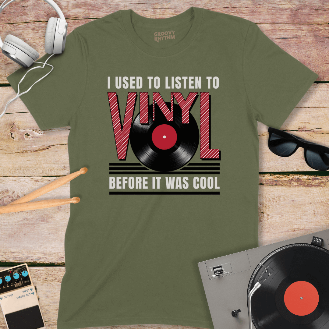 I Used to Listen to Vinyl Tee