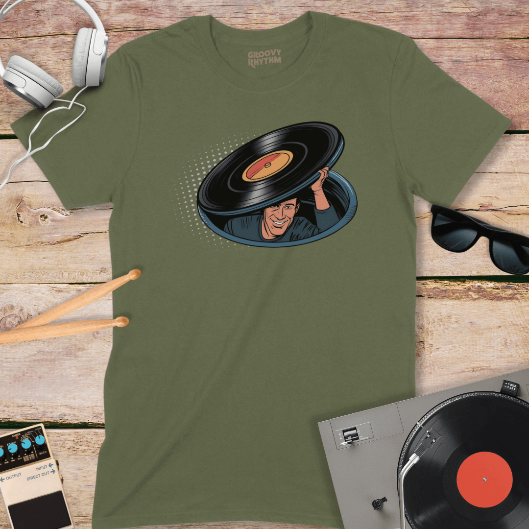 Retro Vinyl Comic Tee