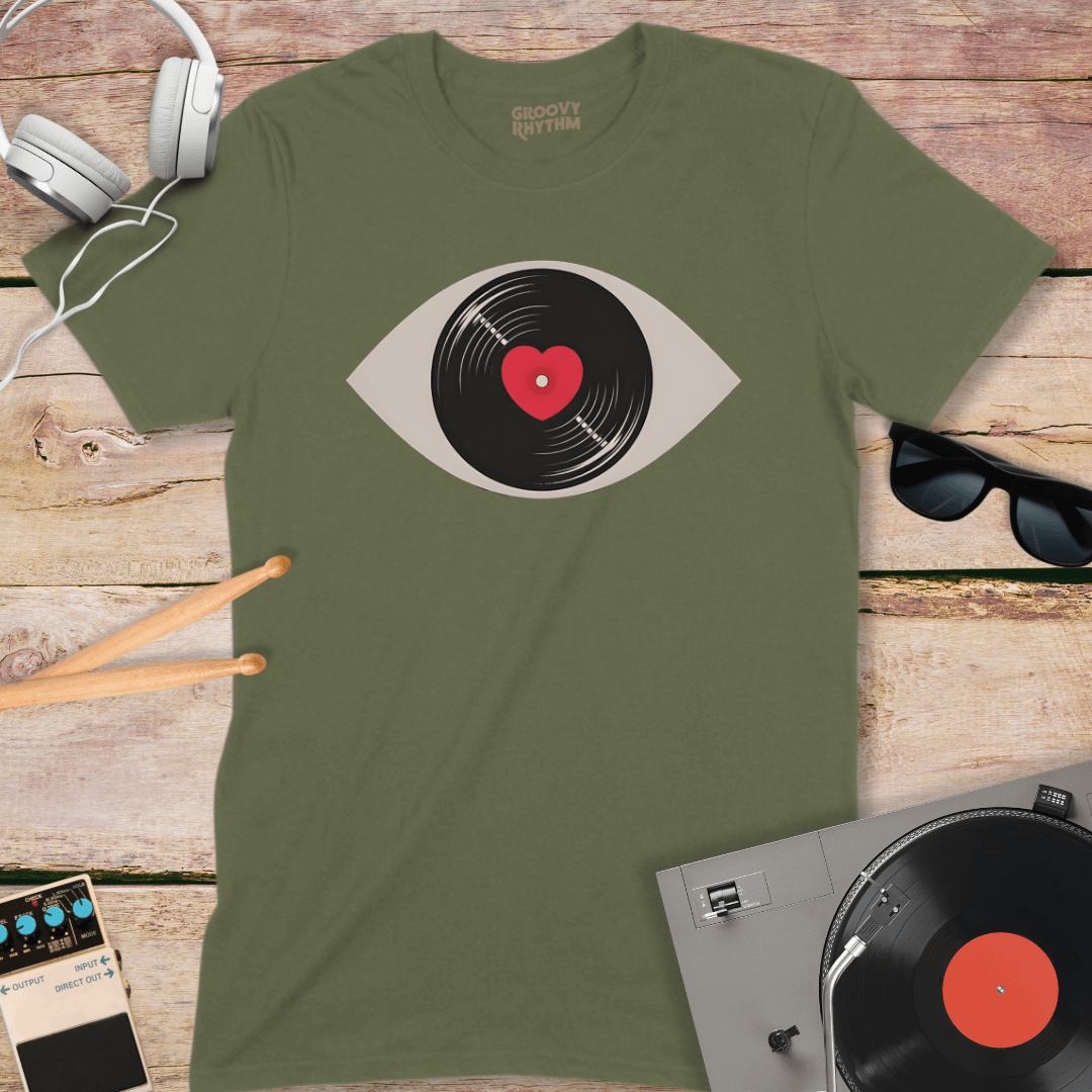 I Love Vinyl Tshirt
