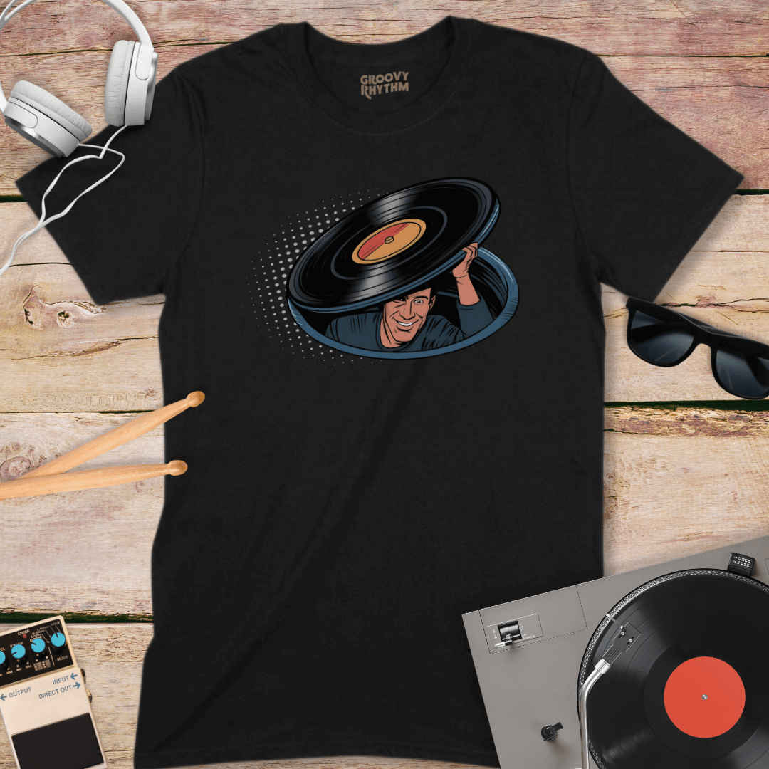 Retro Vinyl Comic Tee