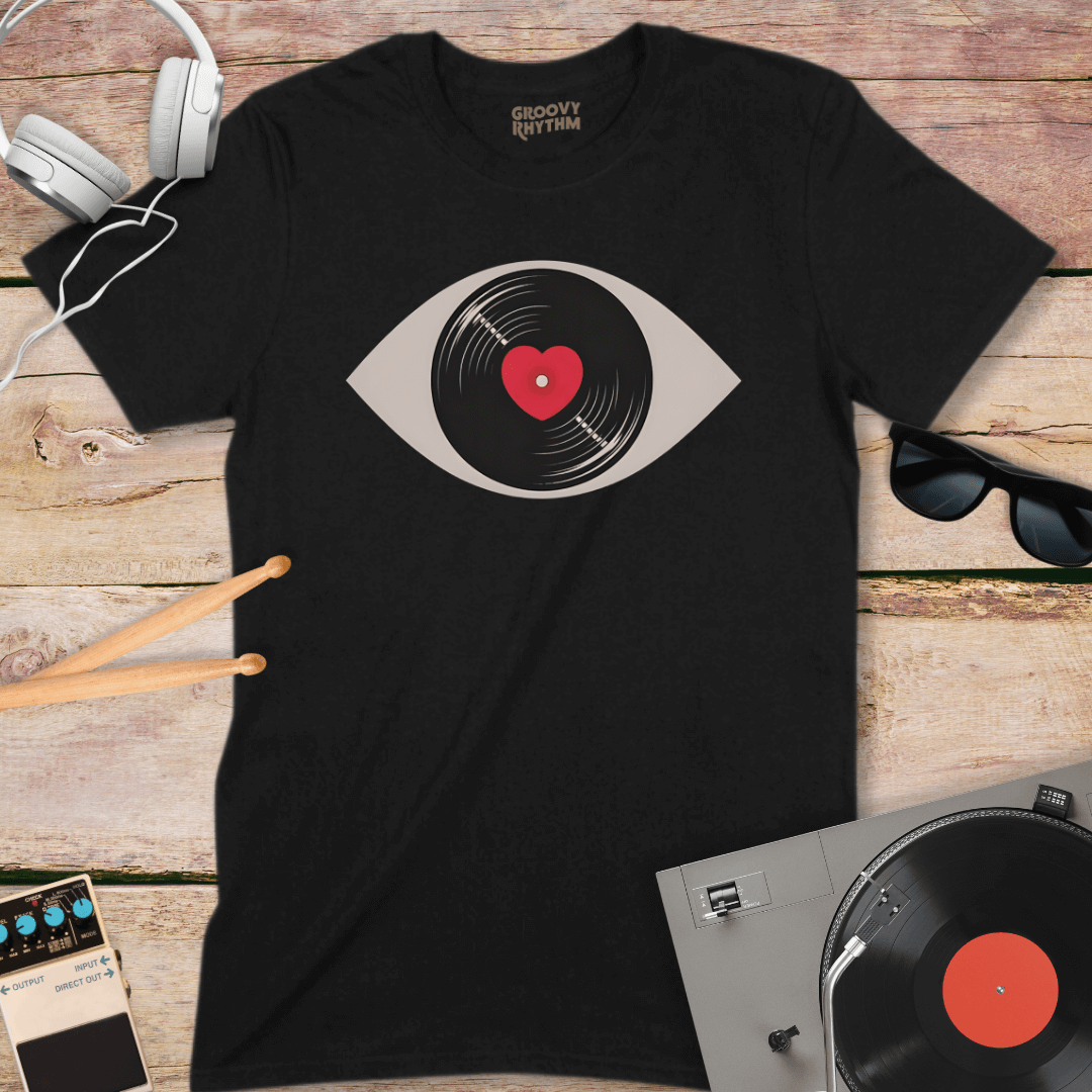 I Love Vinyl Tshirt