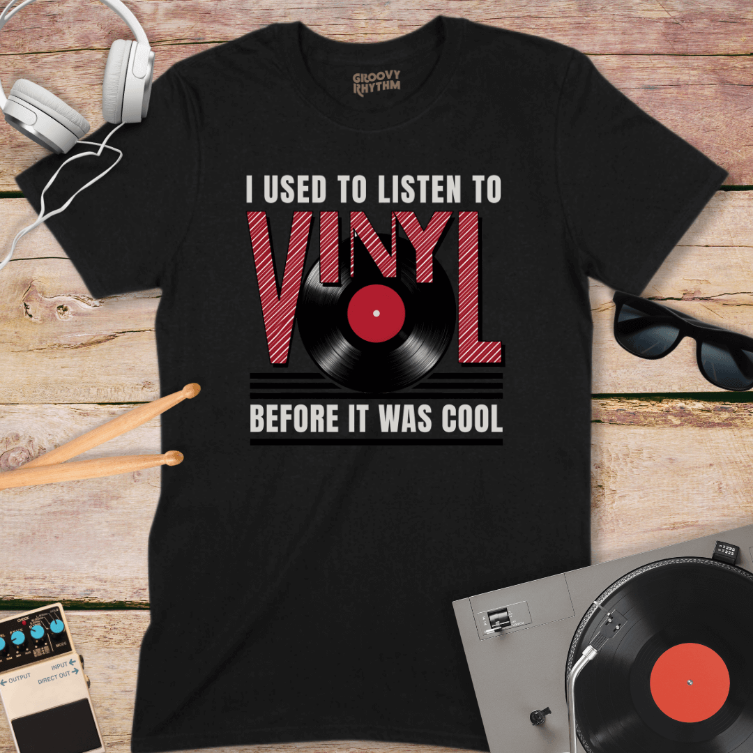 I Used to Listen to Vinyl Tee