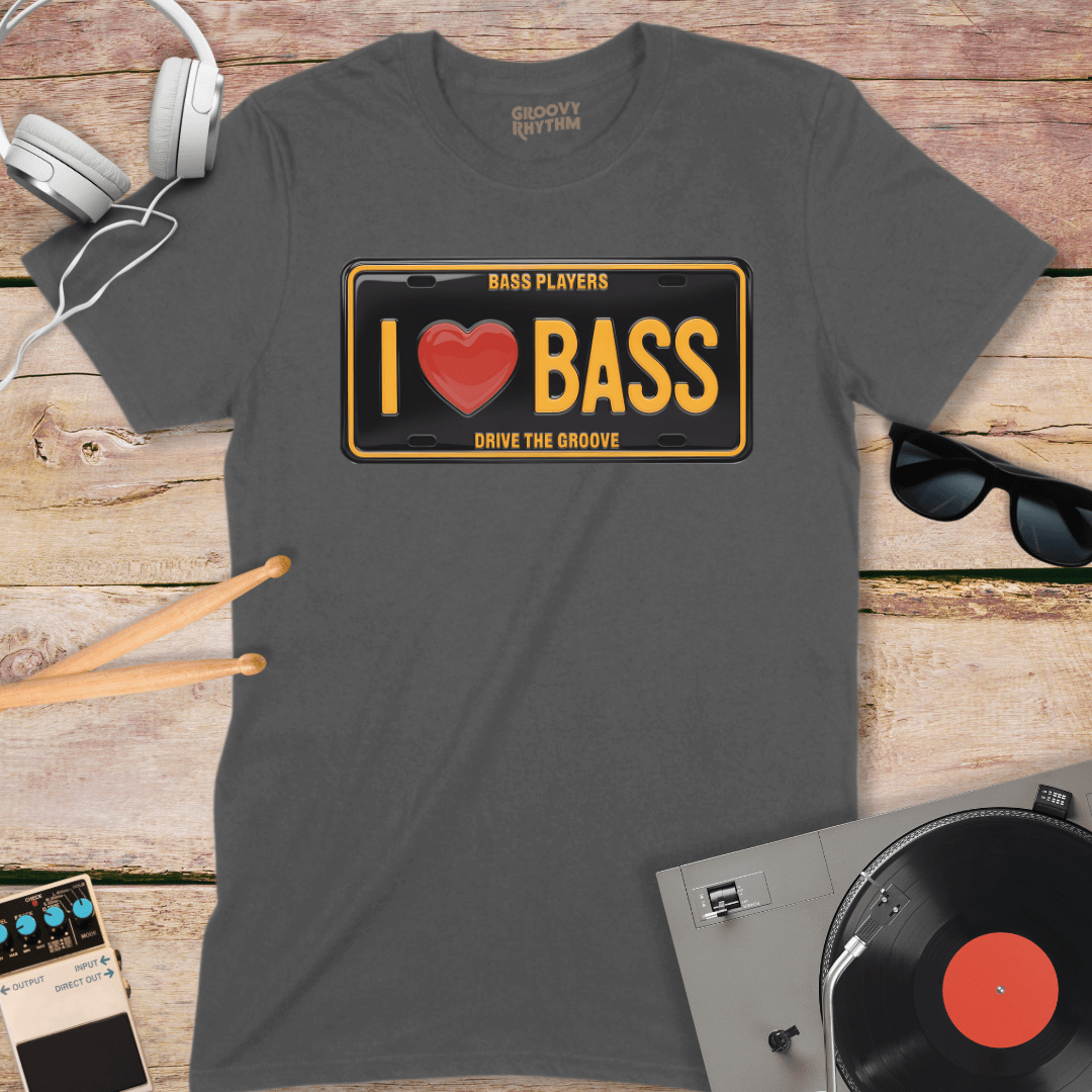 I Love Bass Tshirt