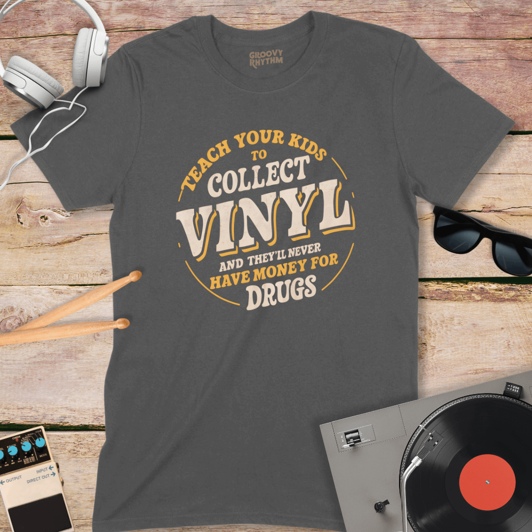 Teach Your Kids to Collect Vinyl Tee