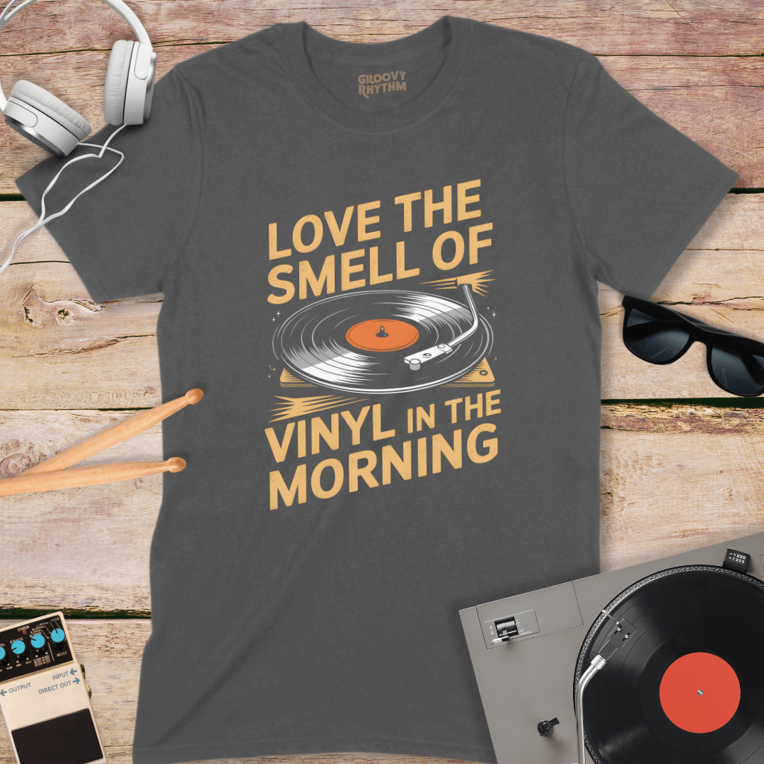 Vinyl in the Morning Tee