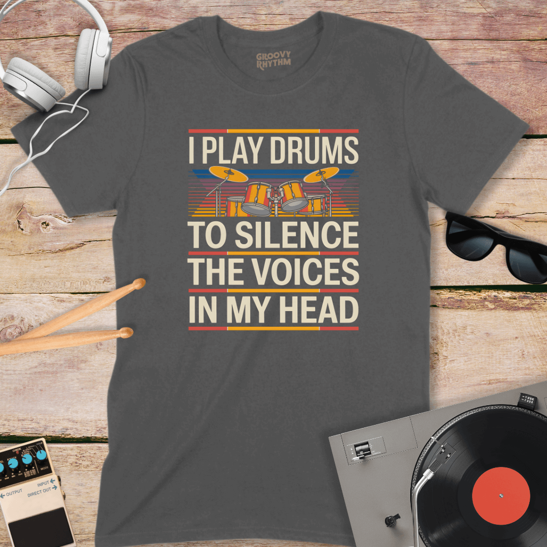 I Play Drums Tee
