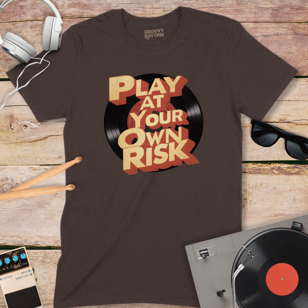 Play At Own Risk Vinyl T-Shirt