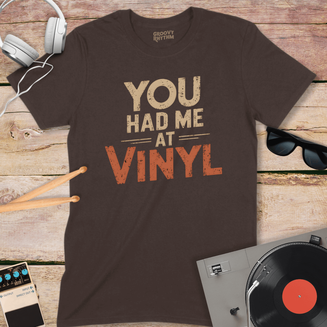 Distress You Had Me at Vinyl Tee