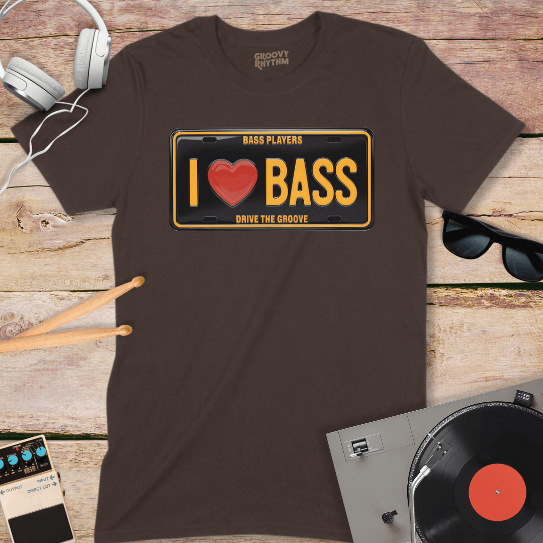 I Love Bass Tshirt