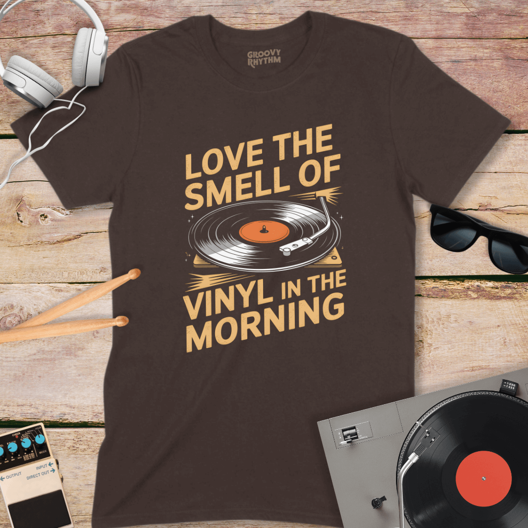 Vinyl in the Morning Tee