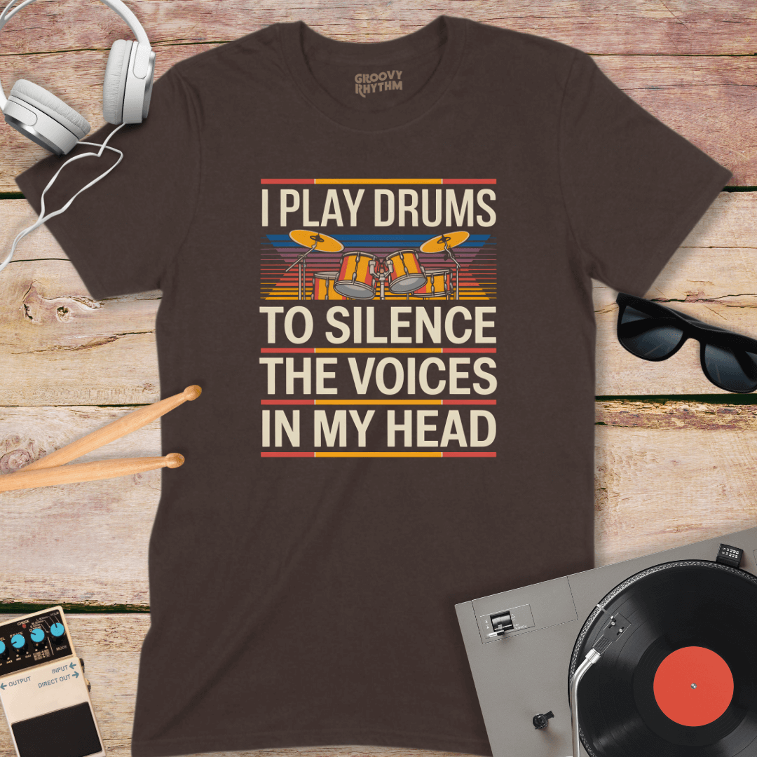 I Play Drums Tee