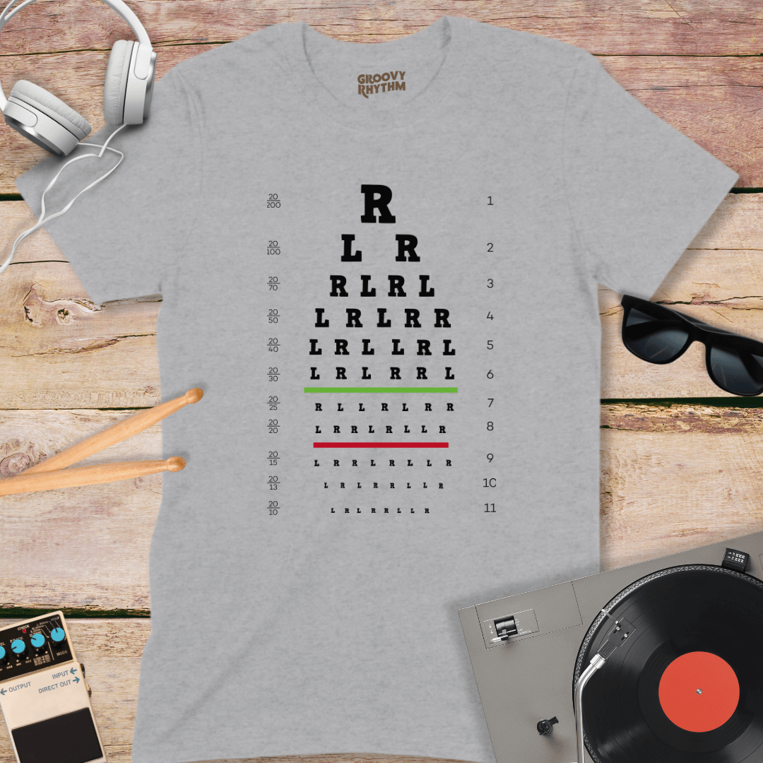 Drummer Eye Test Tee