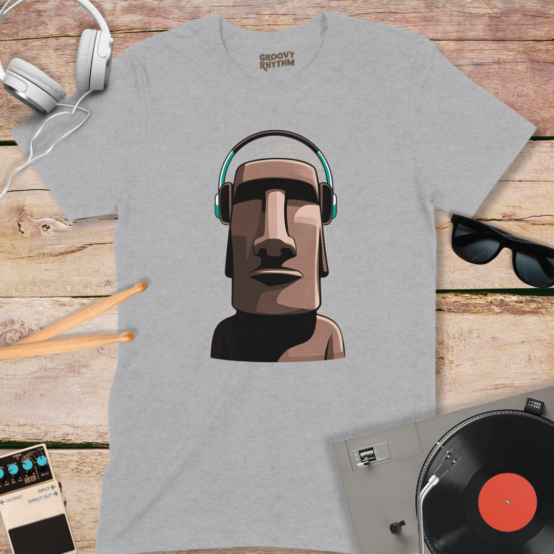 Easter Island Music Fan Tee