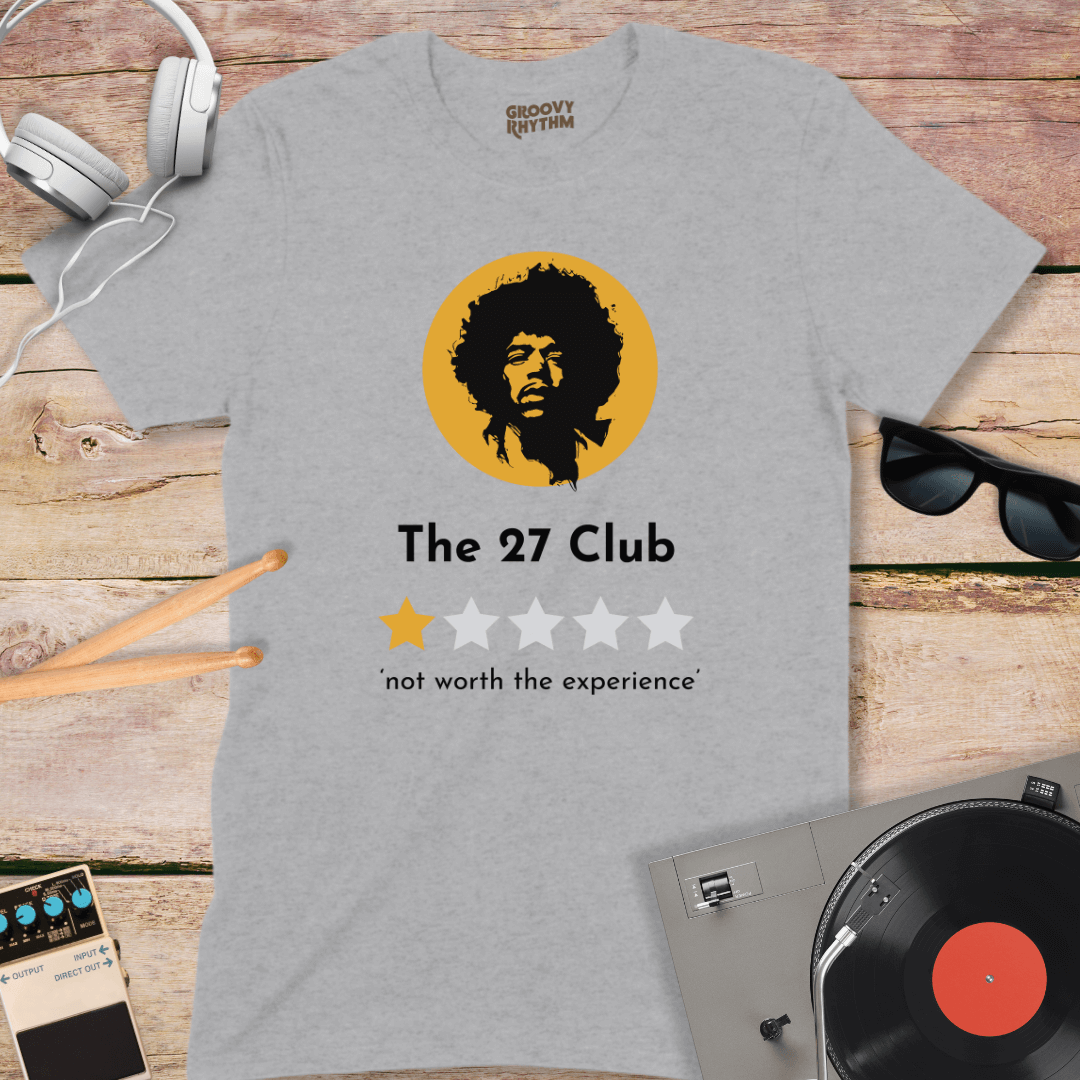Jimi 27 Club Review Tee