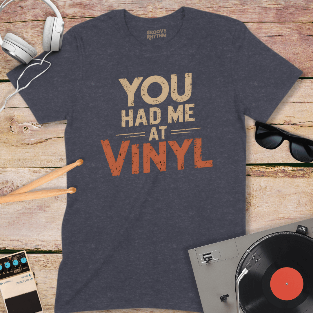 Distress You Had Me at Vinyl Tee