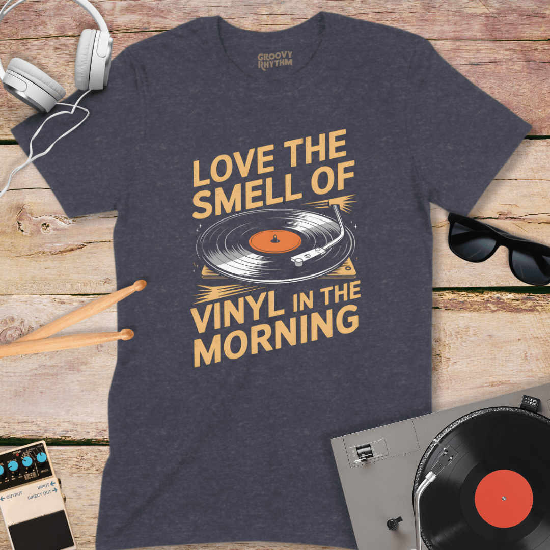 Vinyl in the Morning Tee