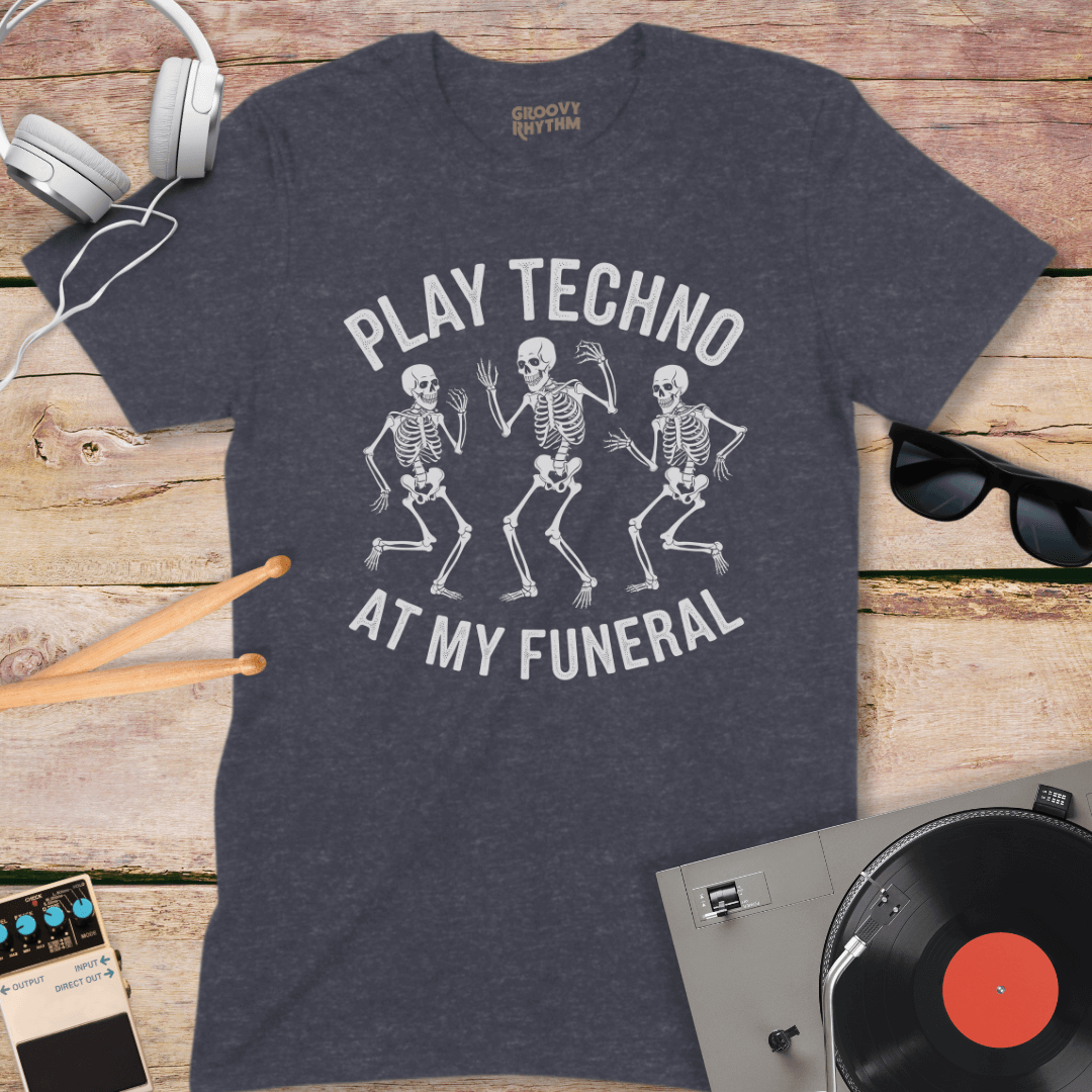 Techno at My Funeral Tee