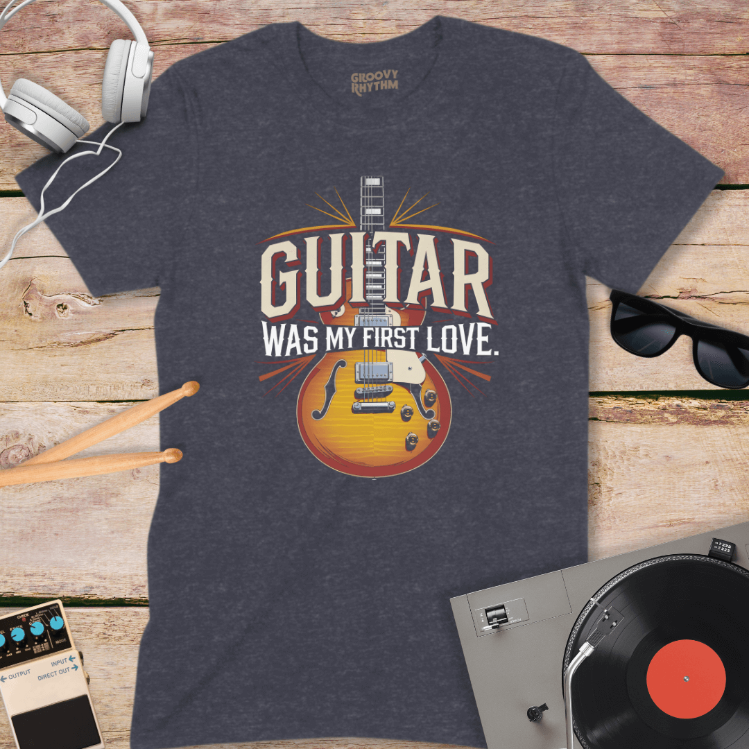 Guitar Was My First Love Tee