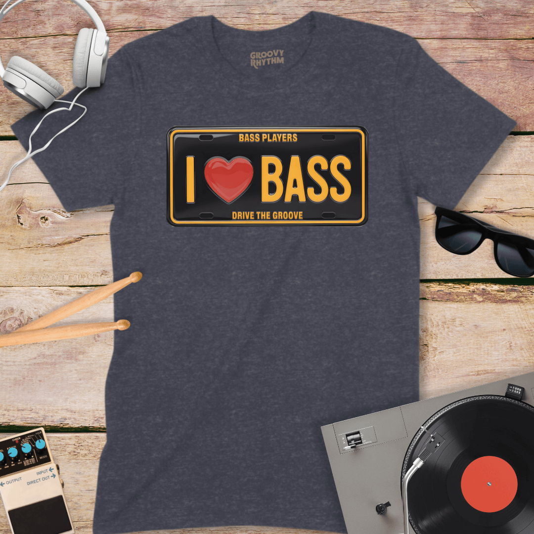 I Love Bass Tshirt