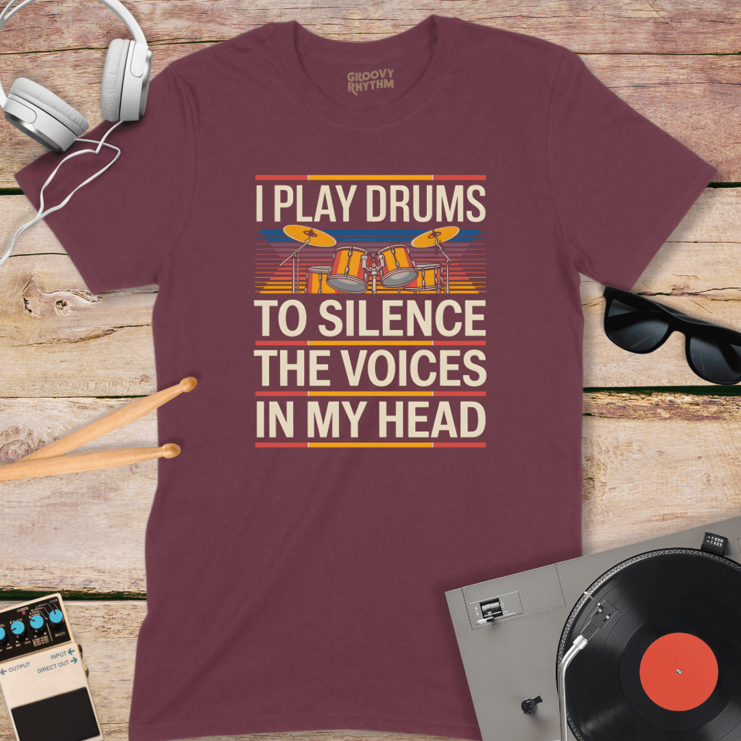I Play Drums Tee