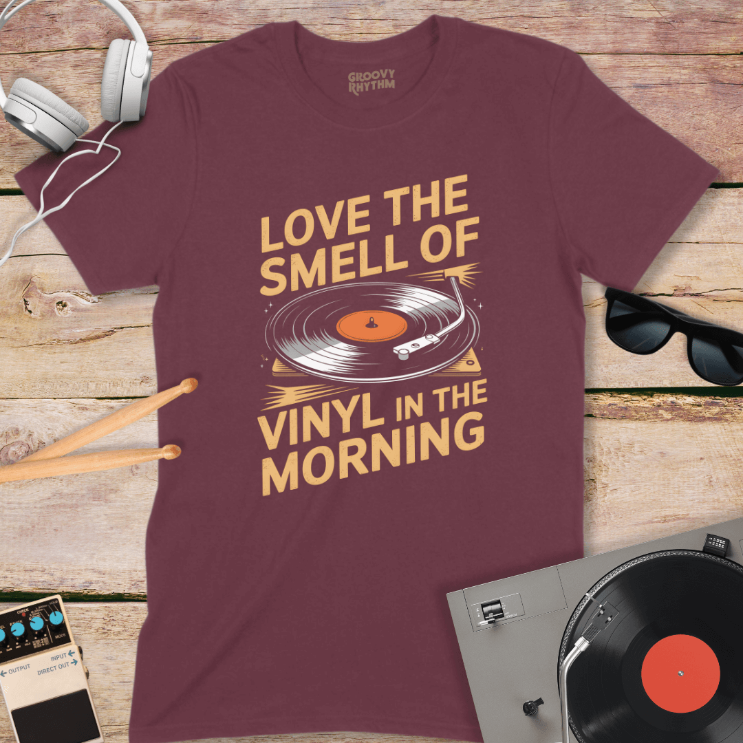 Vinyl in the Morning Tee