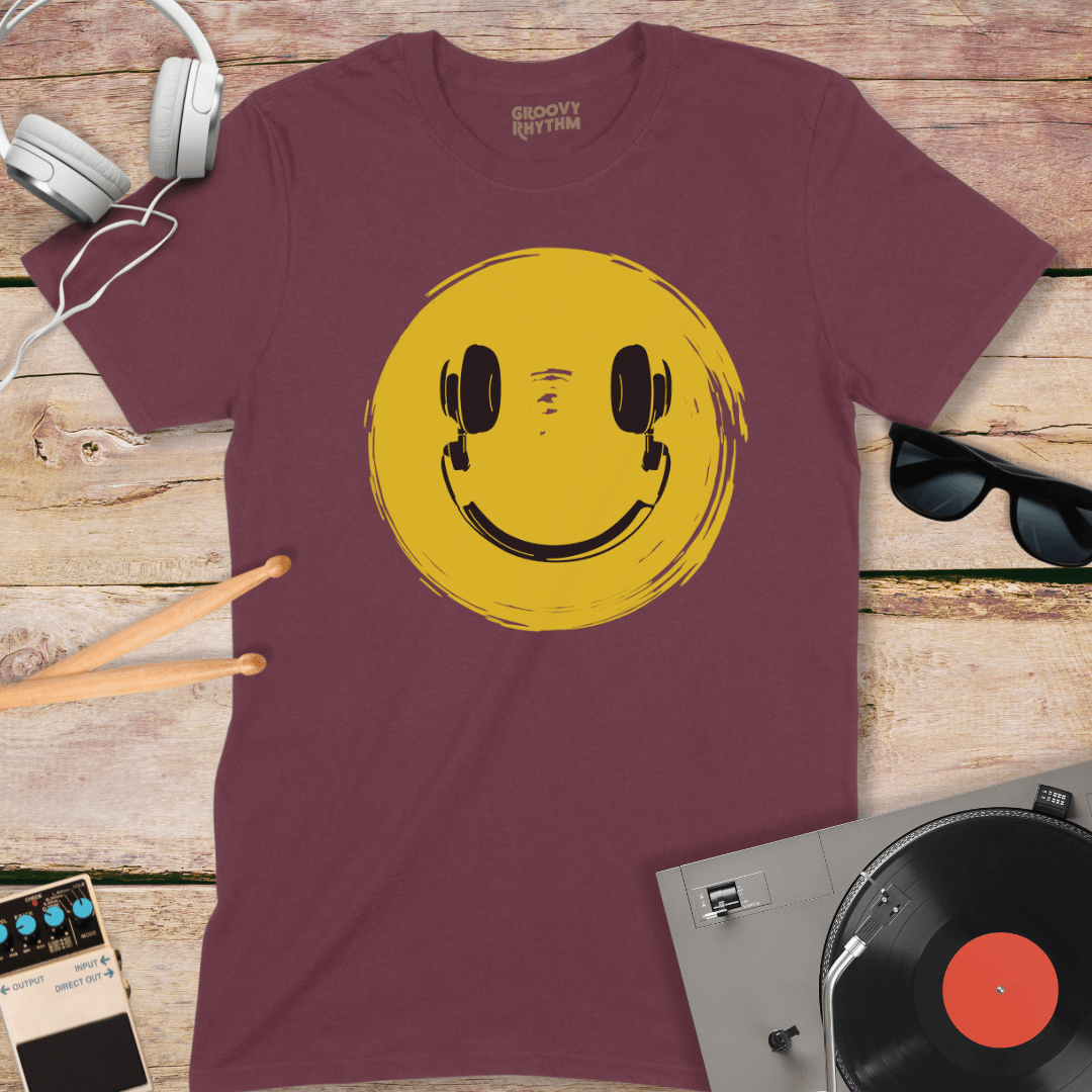 Happy Headphones Tee