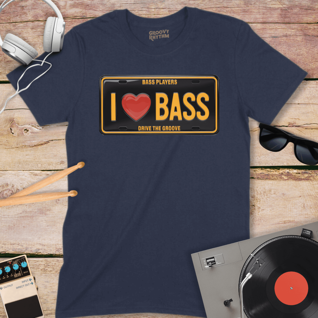 I Love Bass Tshirt