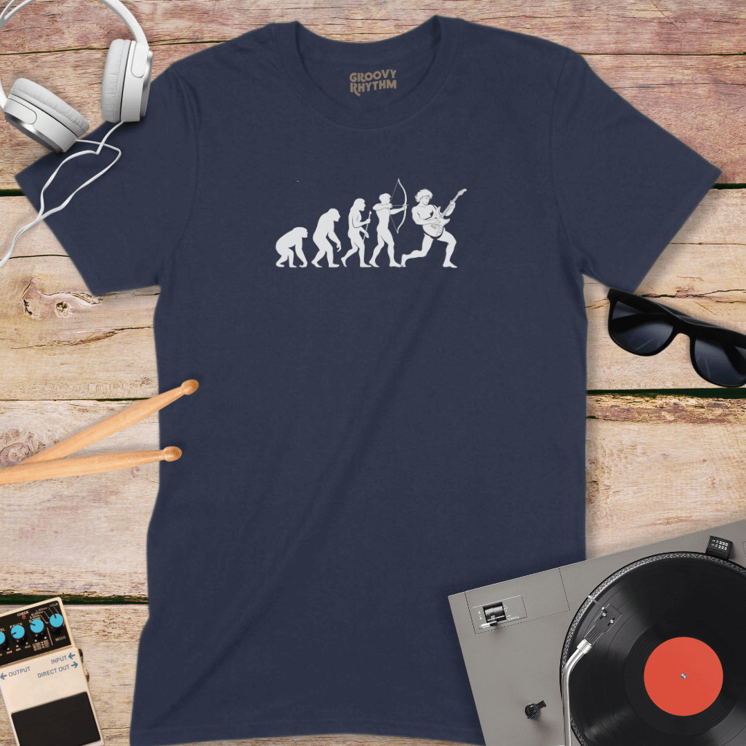 Evolution of a Guitarist T-Shirt