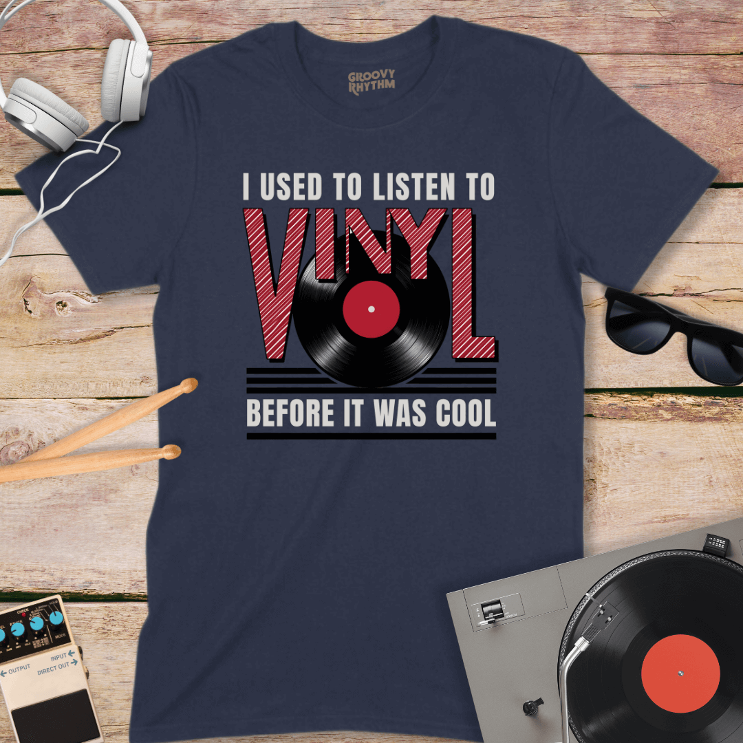 I Used to Listen to Vinyl Tee