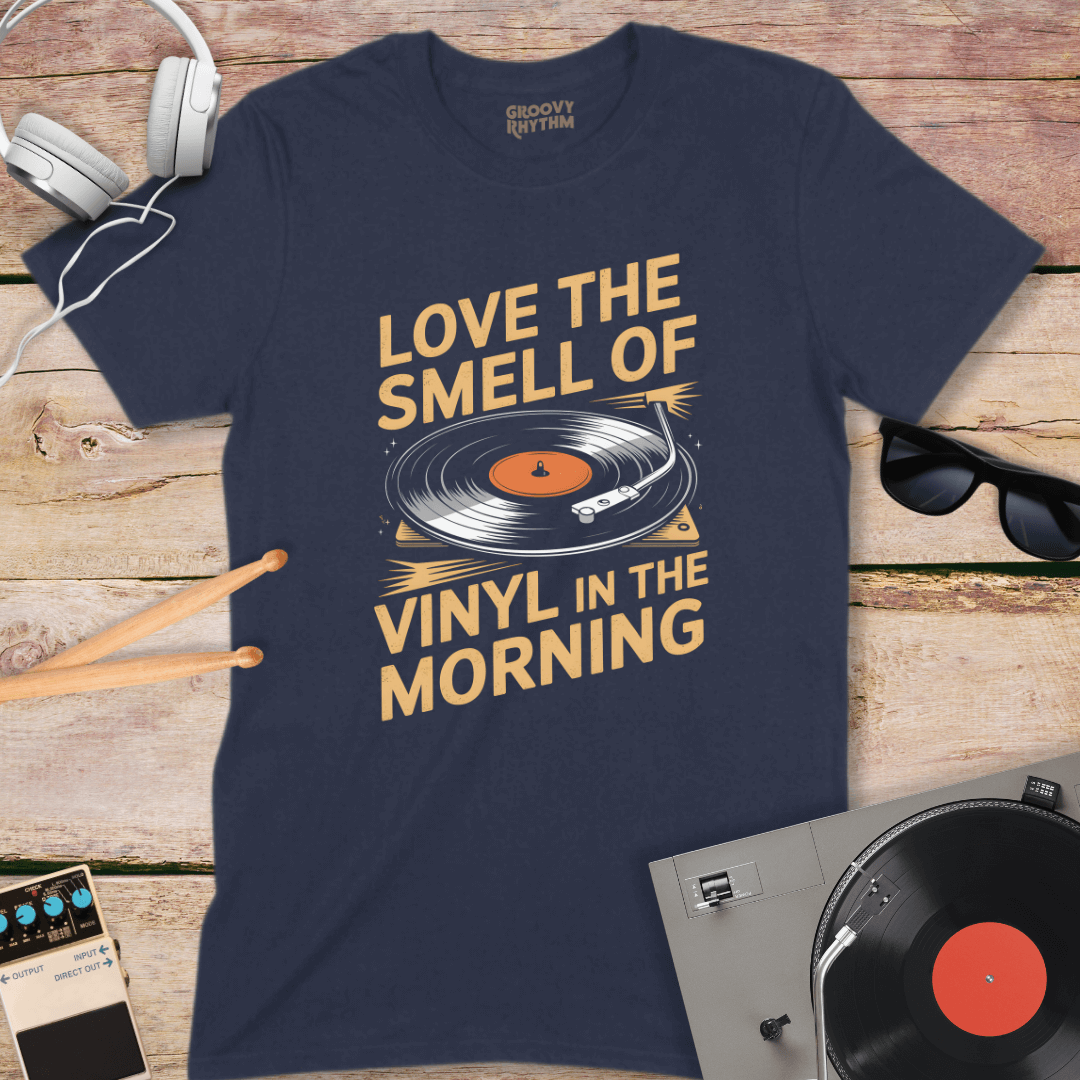 Vinyl in the Morning Tee