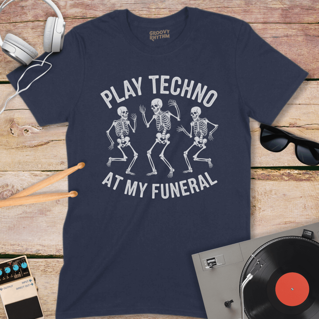 Techno at My Funeral Tee