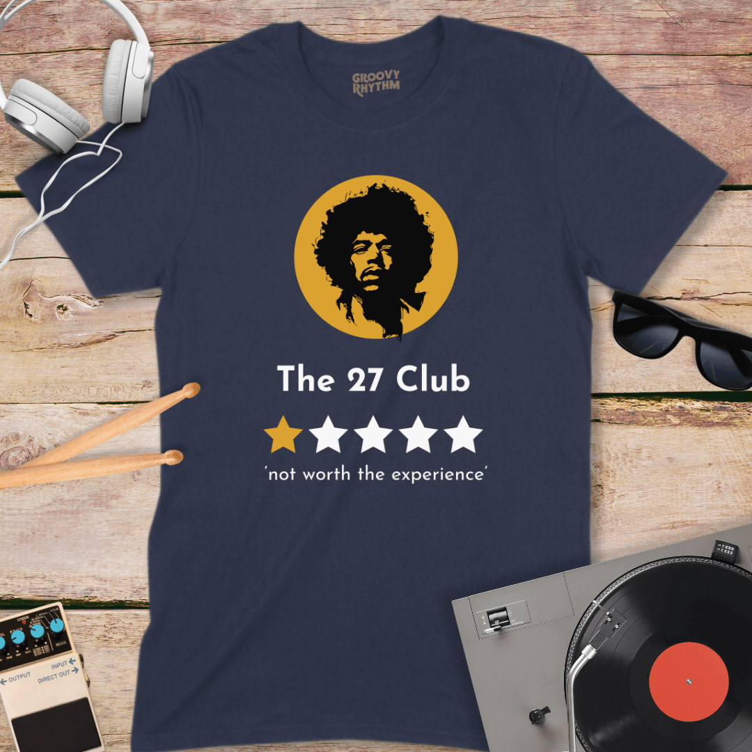 Jimi 27 Club Review Tee