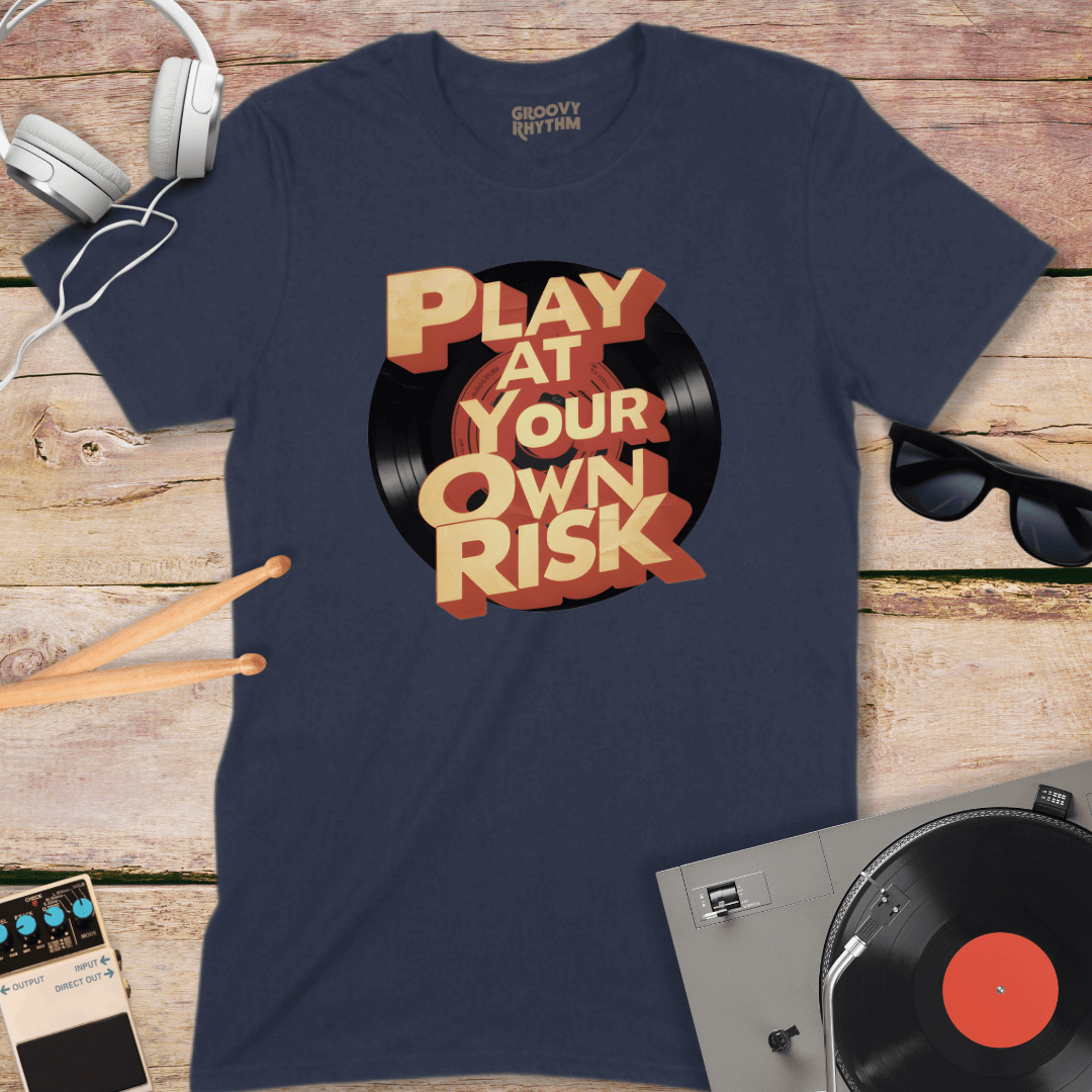 Play At Own Risk Vinyl T-Shirt