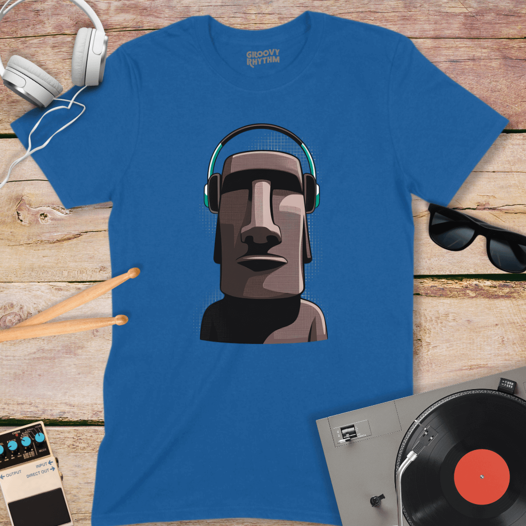 Easter Island Music Fan Tee