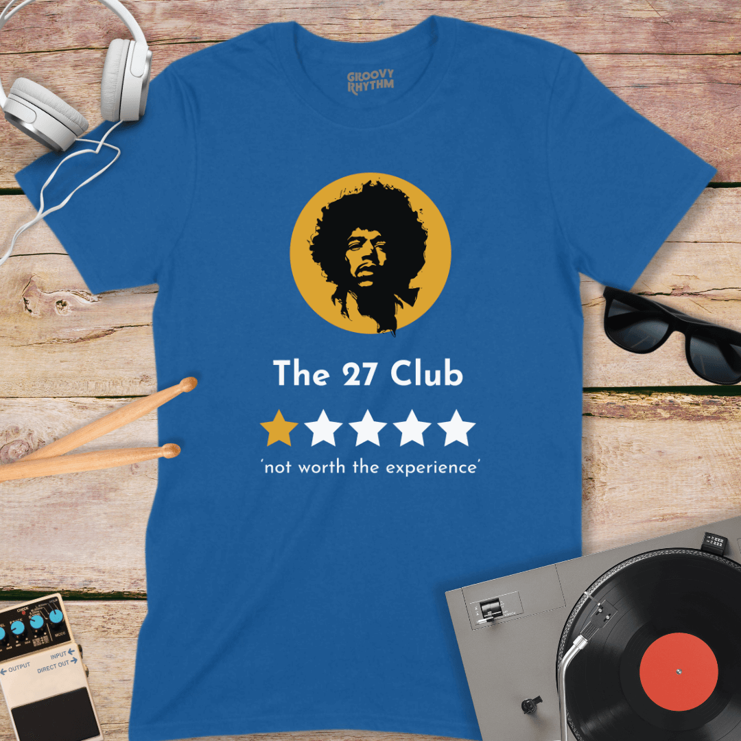 Jimi 27 Club Review Tee