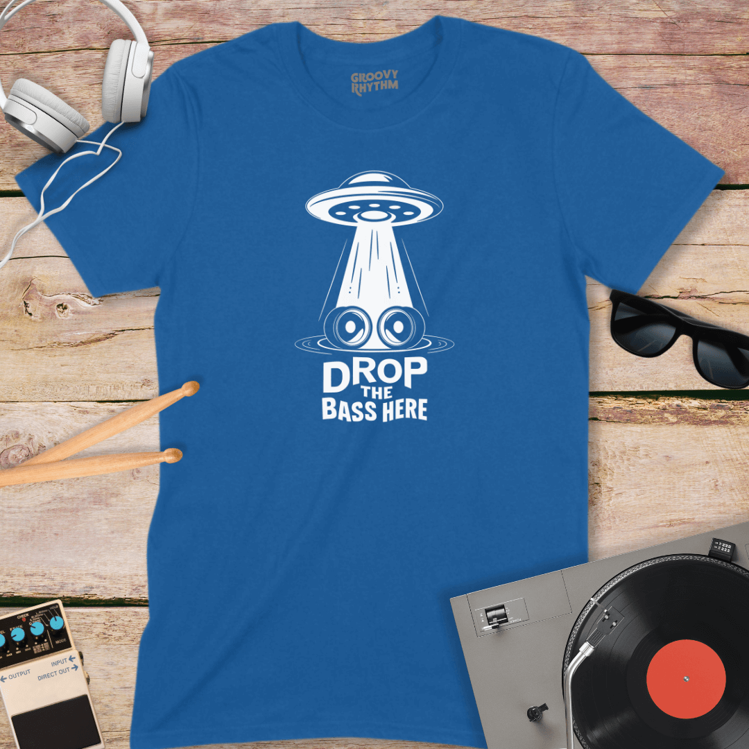 Drop The Bass Here Tee