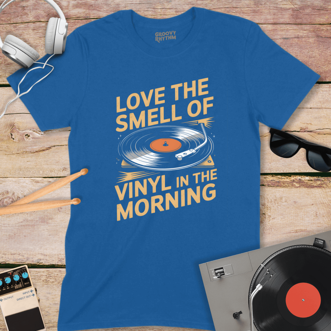 Vinyl in the Morning Tee