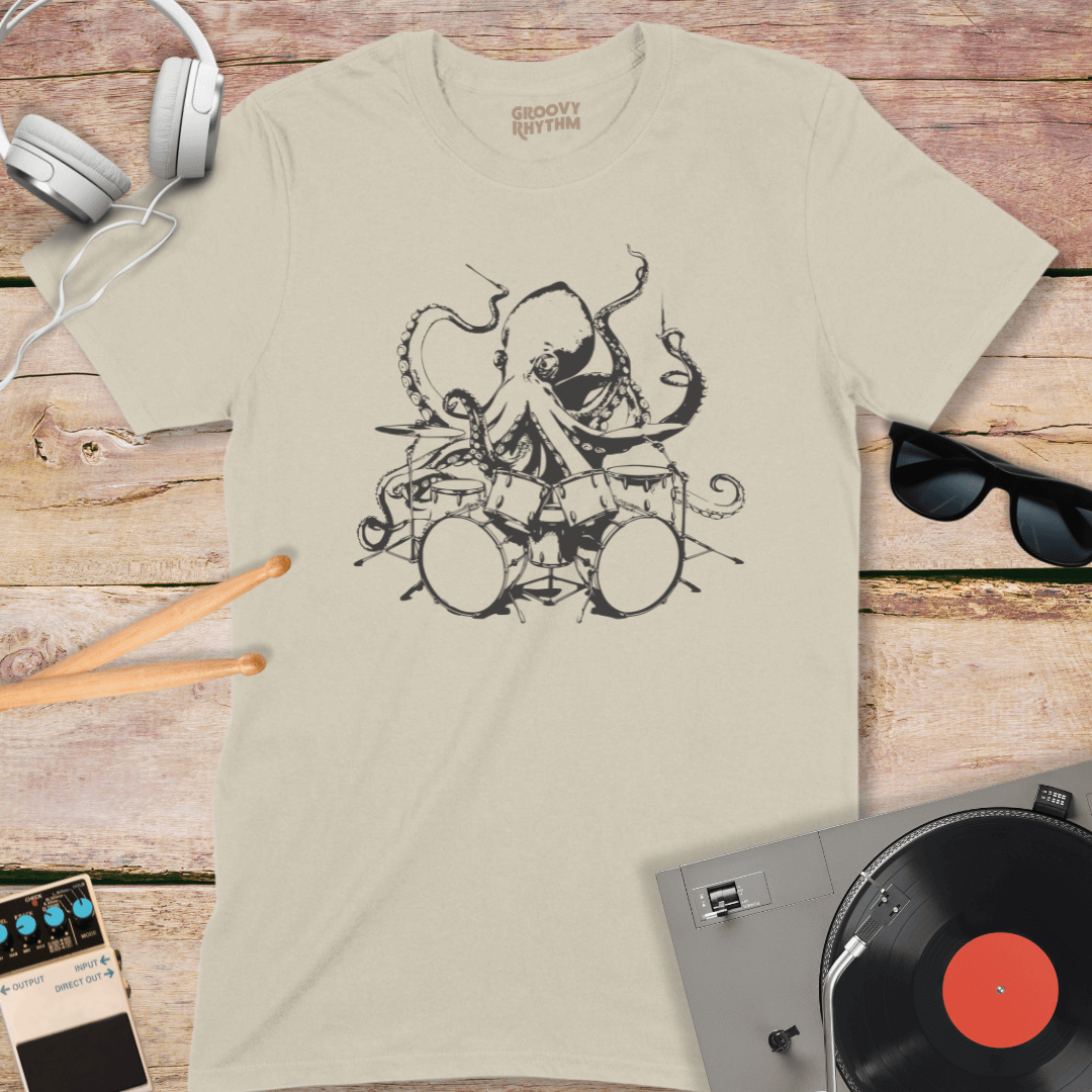 Octopus Plays Drums Tee