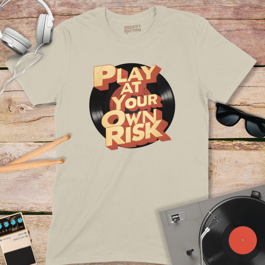 Play At Own Risk Vinyl T-Shirt