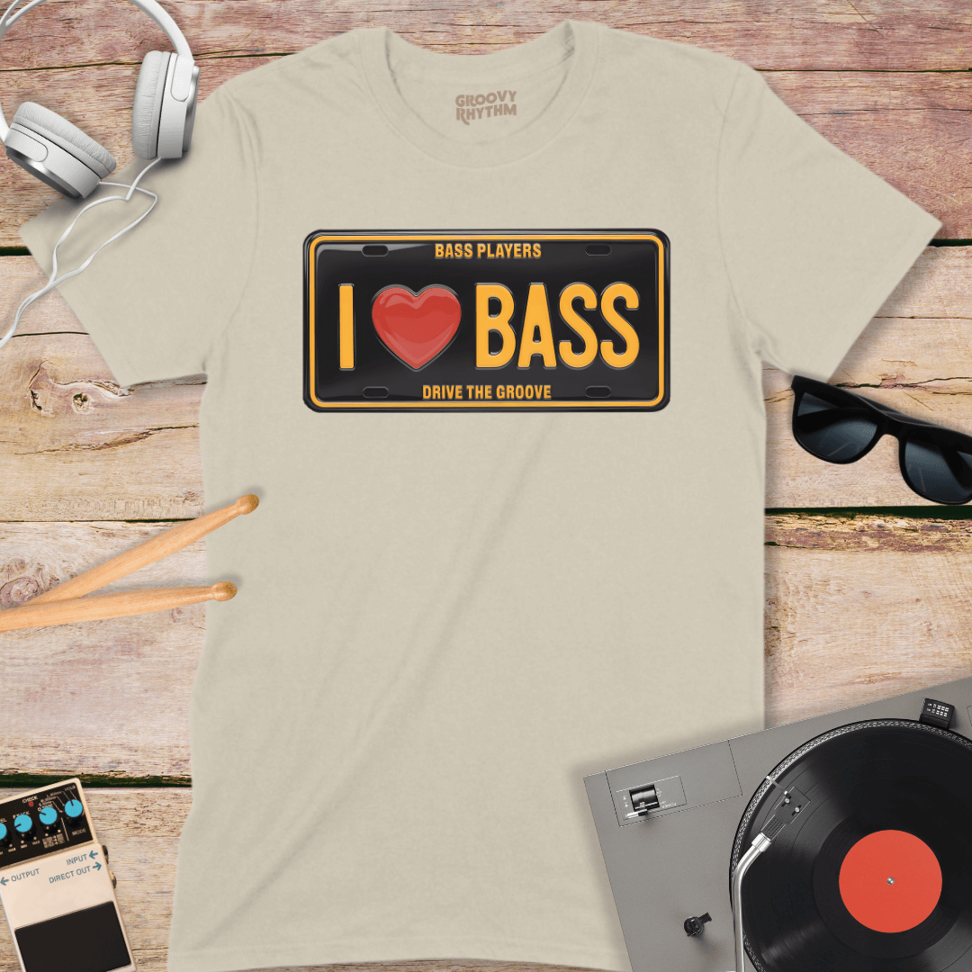I Love Bass Tshirt