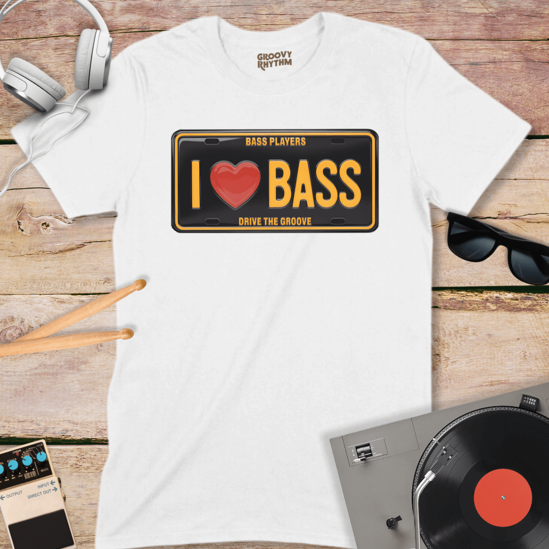 I Love Bass Tshirt