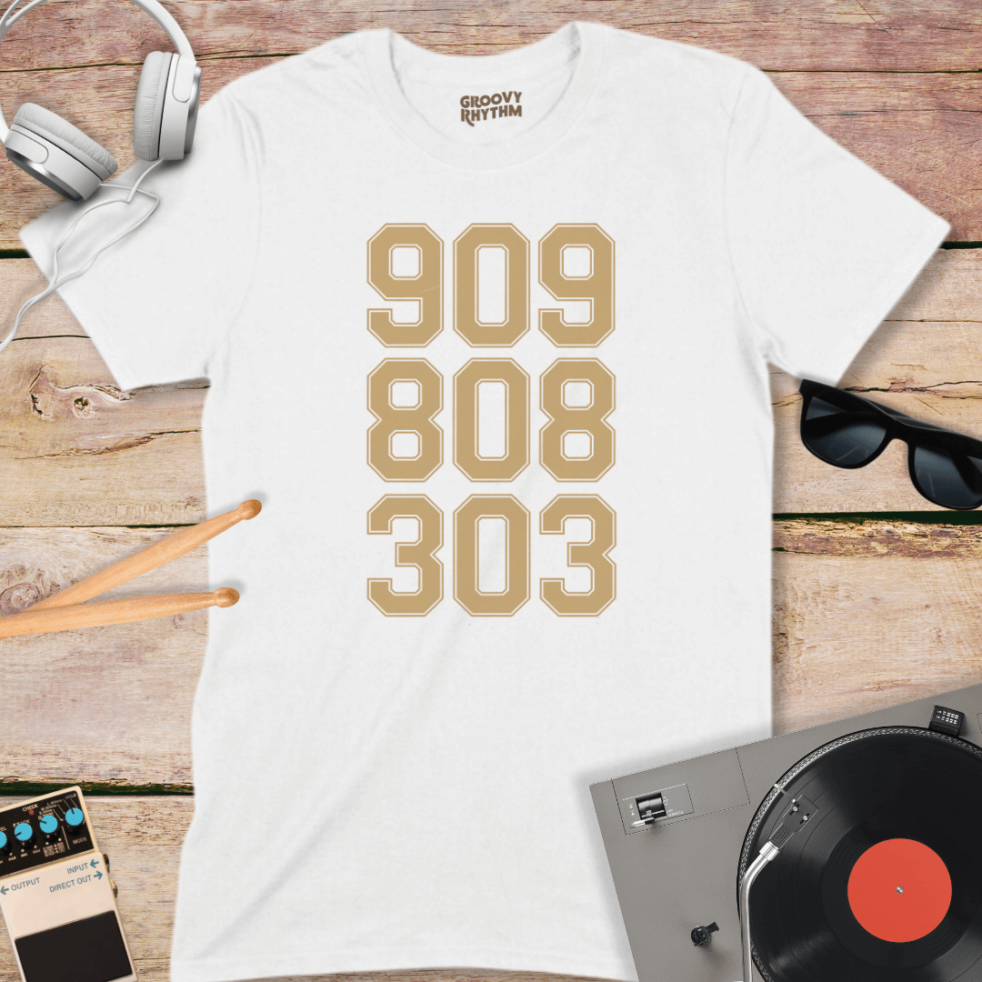 909, 808, 303 Tee