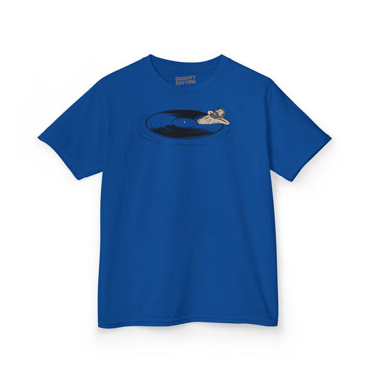Kids Spin & Swim Vinyl Record Tee