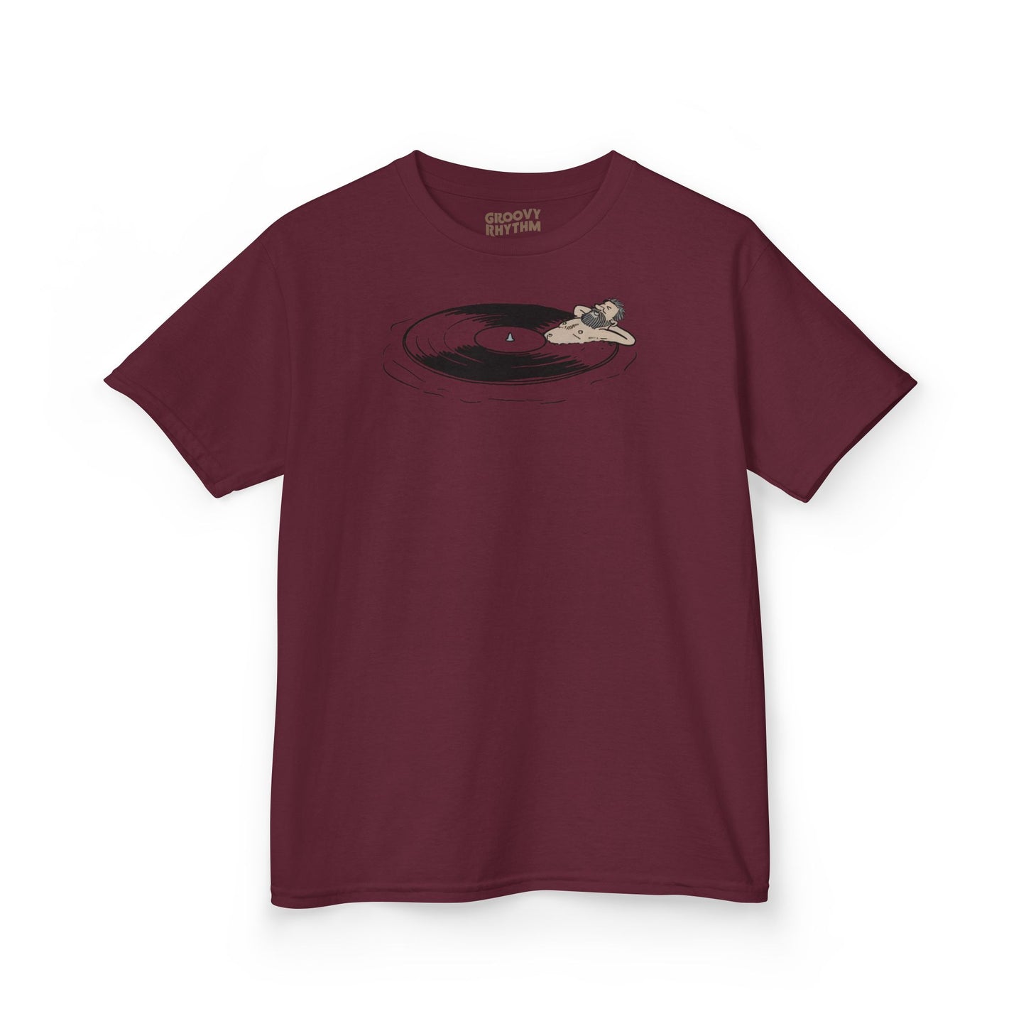 Kids Spin & Swim Vinyl Record Tee