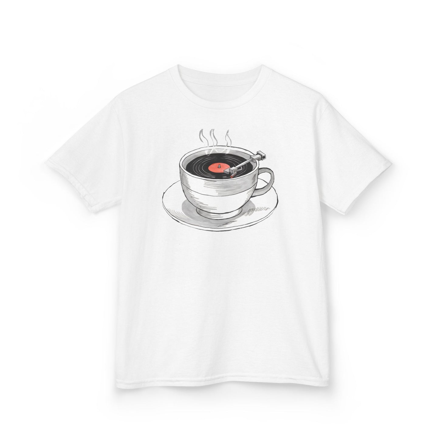 Youth Coffee & Vinyl Tee Shirt