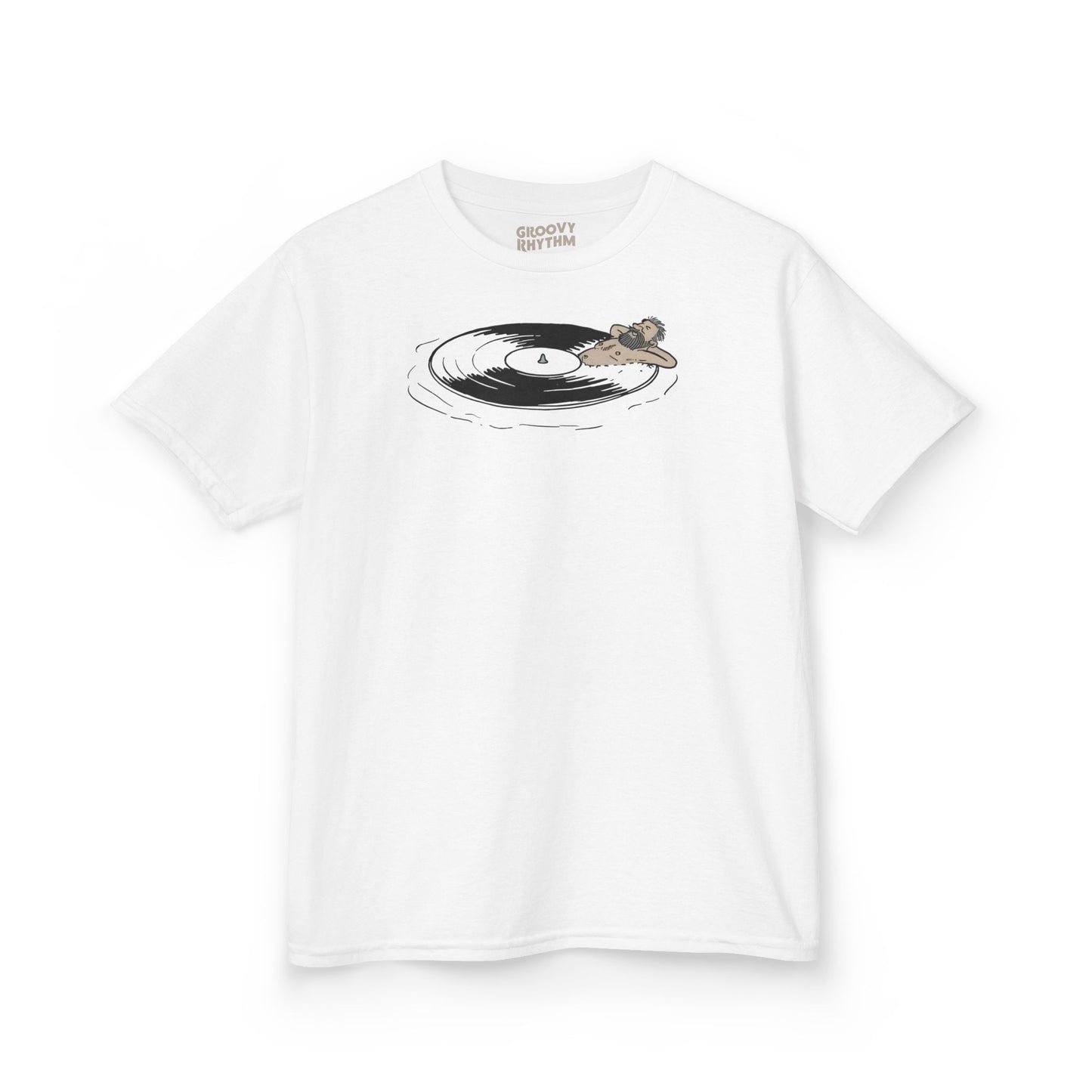 Kids Spin & Swim Vinyl Record Tee