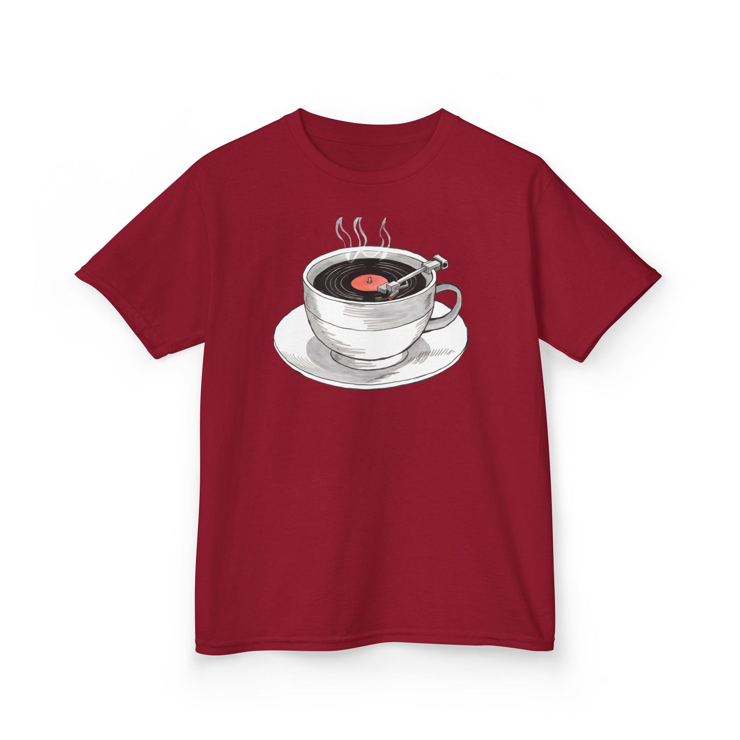 Youth Coffee & Vinyl Tee Shirt