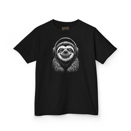 Youth Sloth Rocks t shirt
